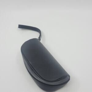 Oakley semisoft faux leather black zipped sunglasses eyeglasses case